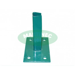 Platňa na stĺpik PVC 48/ UNIX 50mm, zelená